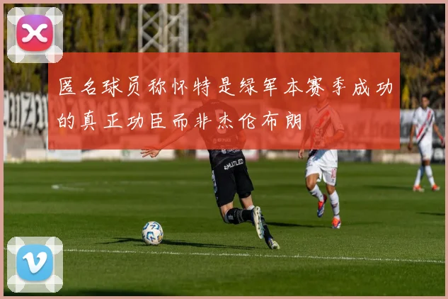 匿名球员称怀特是绿军本赛季成功的真正功臣而非杰伦布朗